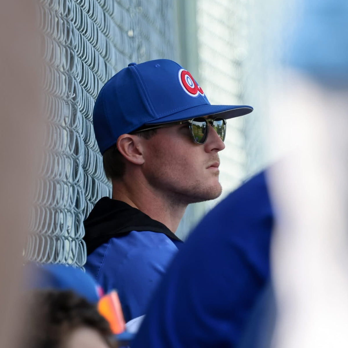Locked Eyewear Sojourner polarized baseball sunglasses worn by founder coaching baseball