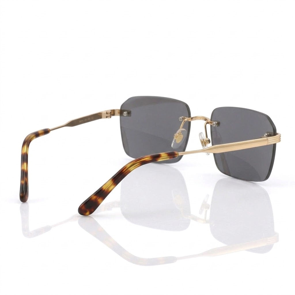 Locked Eyewear Magi baseball sunglasses for college baseball players with adjustable nose pads designed for a secure fit during airport travel