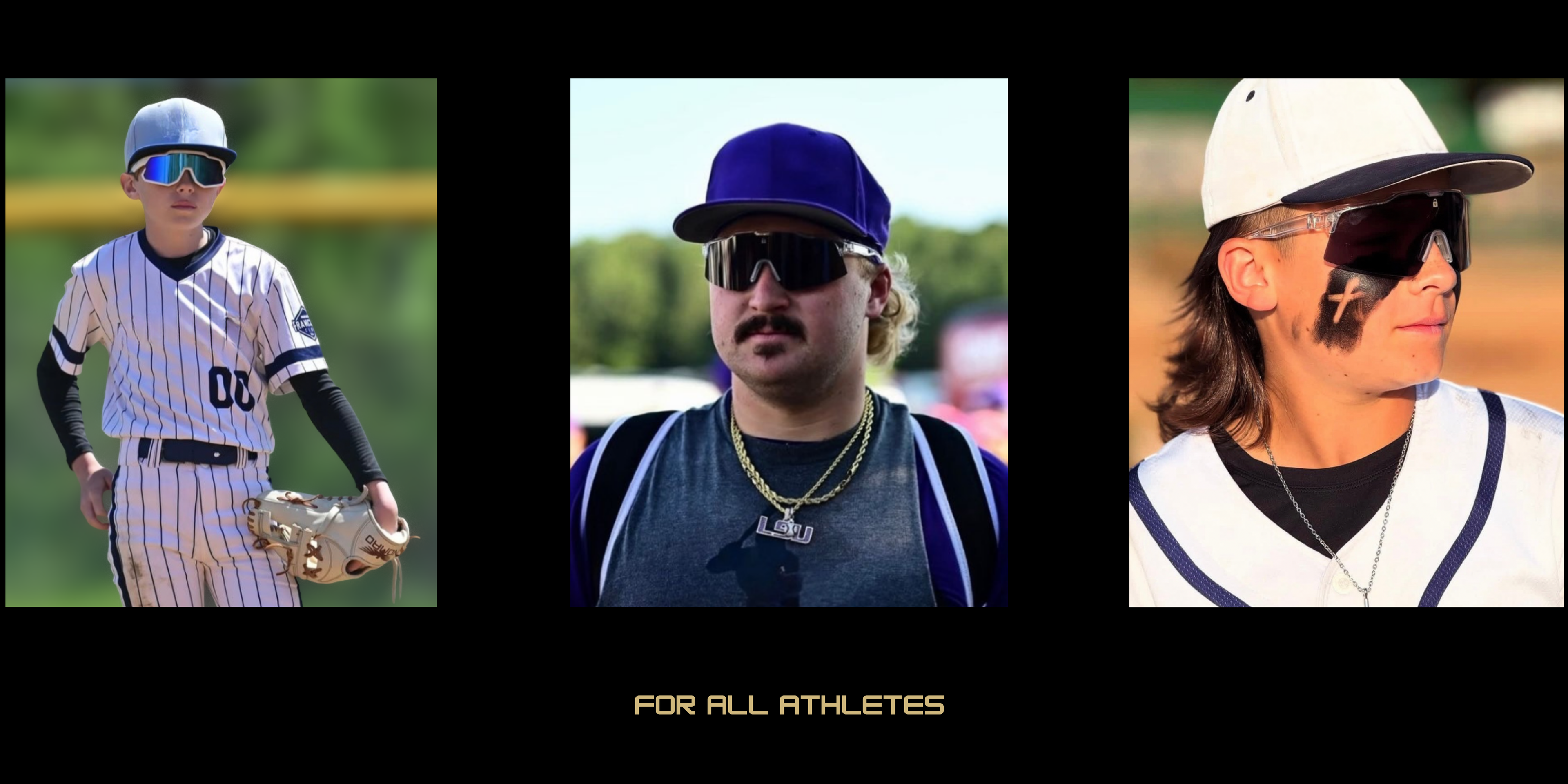 Locked eyewear premium baseball sunglasses made for all athletes.